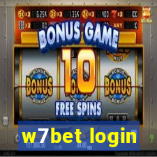 w7bet login